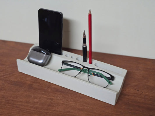 Concrete Desk Organizer