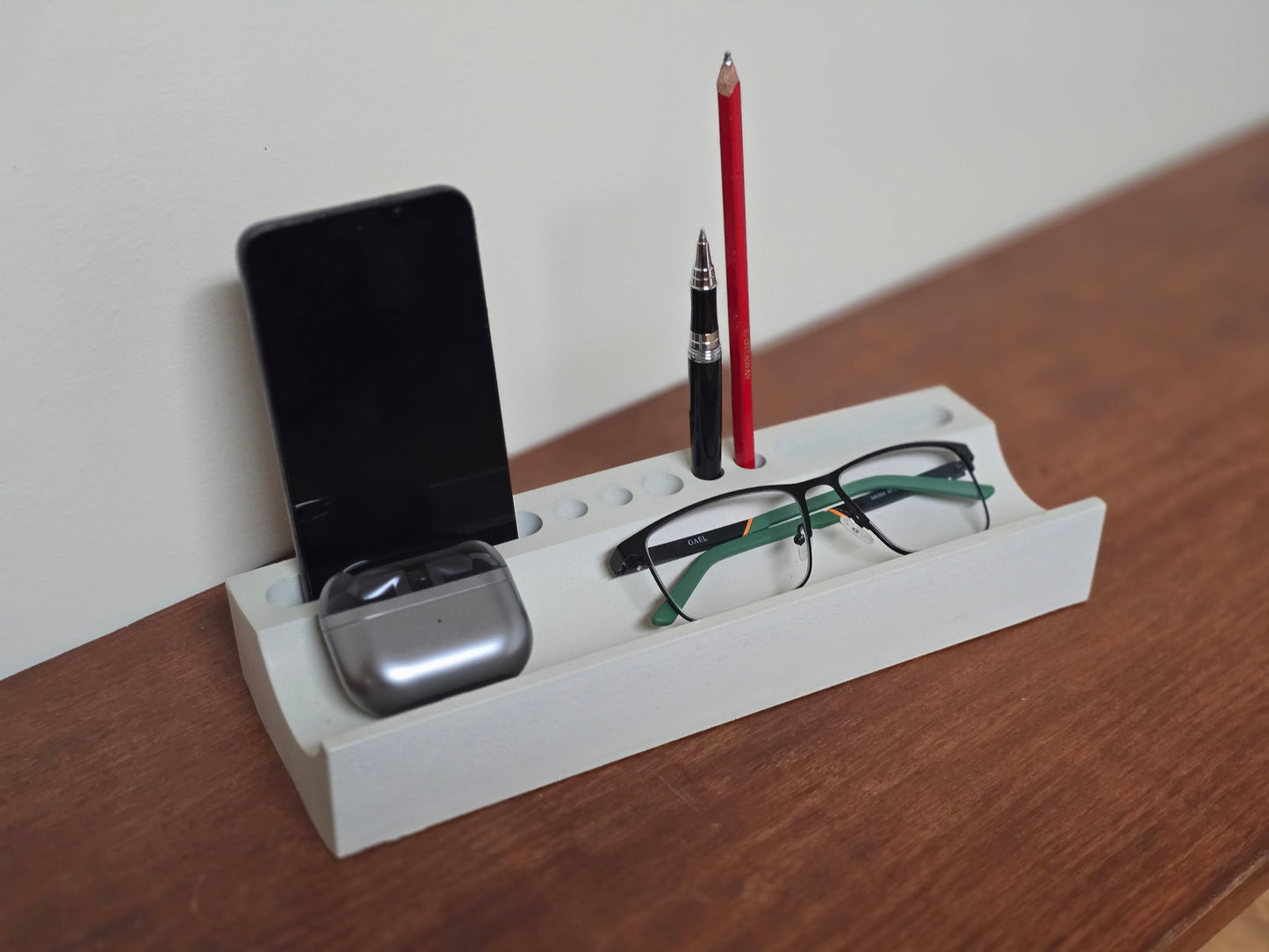 Concrete Desk Organizer