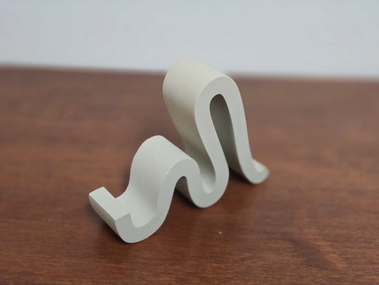 sculptural concrete stand