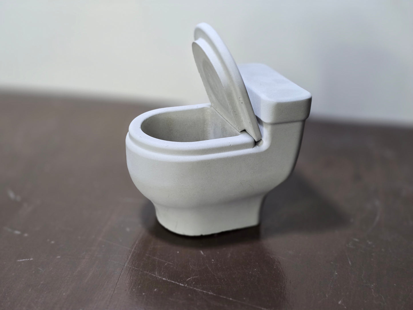Mini Concrete Toilet Planter – The Funniest Piece Your Space Needs